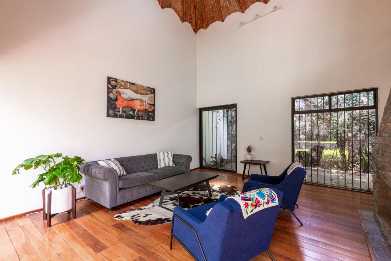 Casa Blanca in Coyoacan México DF Exterior foto